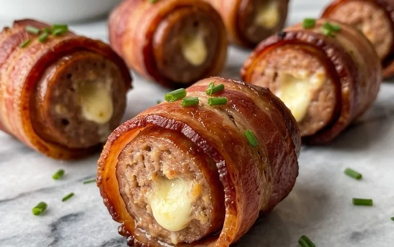 Easy Pig Shots Recipe – Beef Bacon Wrapped Sausage Bites