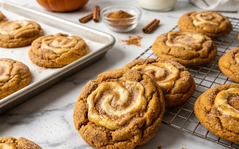 Pumpkin Cheesecake Cookies Easy Recipe